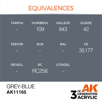 AK-11165 GREY-BLUE 17 ML