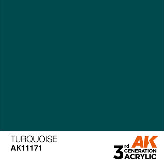 AK-11171 TURQUOISE 17 ML