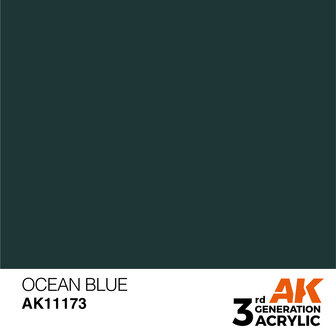 AK-11173 OCEAN BLUE 17 ML