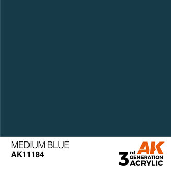AK-11184 MEDIUM BLUE 17 ML
