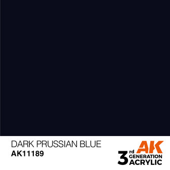 AK-11189 DARK PRUSSIAN BLUE 17 ML