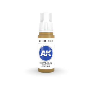 AK-11191 GOLD METALLIC 17 ML