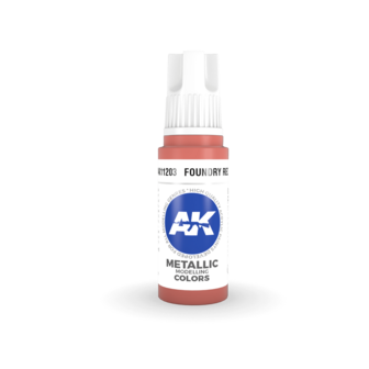 AK-11203 FOUNDRY RED METALLIC 17 ML