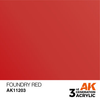 AK-11203 FOUNDRY RED METALLIC 17 ML