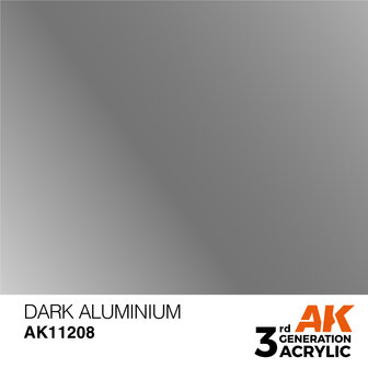 AK-11208 DARK ALUMINIUM METALLIC 17 ML