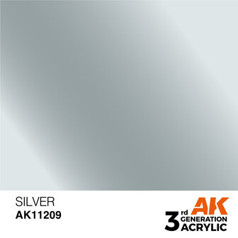 AK-11209 SILVER METALLIC 17 ML