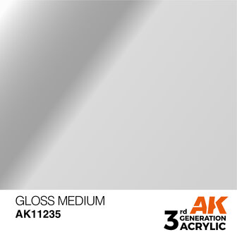 AK-11235 GLOSS MEDIUM 17 ML