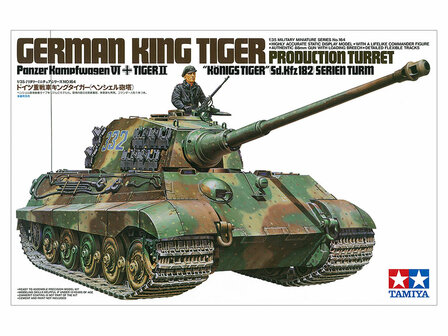 TAMIYA 35164 GERMAN KING TIGER PRODUCTION TURRET 1/35