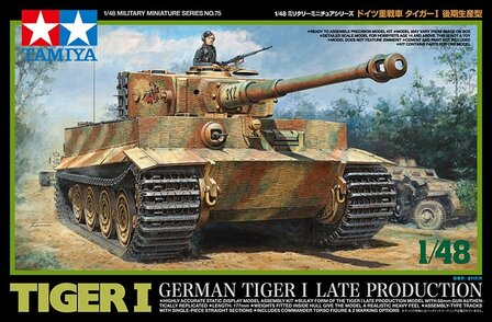 TAMIYA 32575 GERMAN TIGER 1 LATE PRODUCTION 1/48