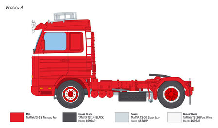 ITALERI 3950 SCANIA R143 M 500 STREAMLINE 4X2 1/24