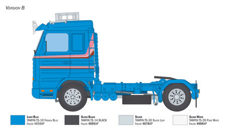 ITALERI 3950 SCANIA R143 M 500 STREAMLINE 4X2 1/24