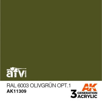 AK-11309 RAL 6003 OLIVEGR&Uuml;N OPT. 1 17 ML