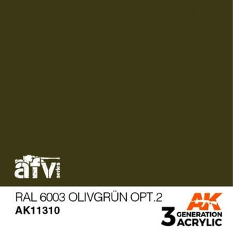 AK-11310 RAL 6003 OLIVEGR&Uuml;N OPT. 2 17 ML