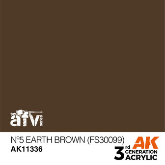 AK-11336 N&ordm;5 EARTH BROWN (FS30099) 17 ML