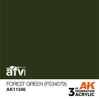 AK-11346 FOREST GREEN (FS34079) 17 ML