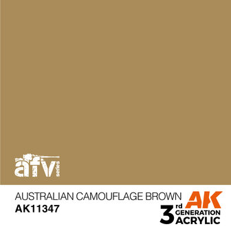 AK-11347 AUSTRALIAN CAMOUFLAGE BROWN 17 ML