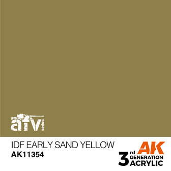 AK-11354 IDF EARLY SAND YELLOW 17 ML