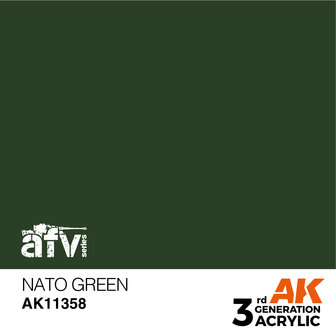 AK-11358 NATO GREEN 17 ML