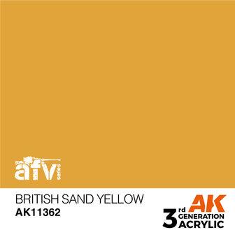 AK-11362 BRITISH SAND YELLOW 17 ML
