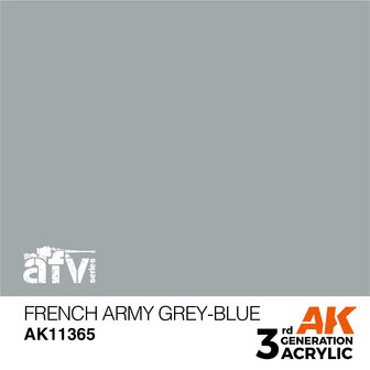 AK-11365 FRENCH ARMY GREY-BLUE 17 ML