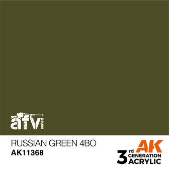 AK-11368 RUSSIAN GREEN 4BO 17 ML