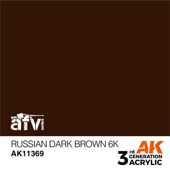 AK-11369 RUSSIAN DARK BROWN 17 ML