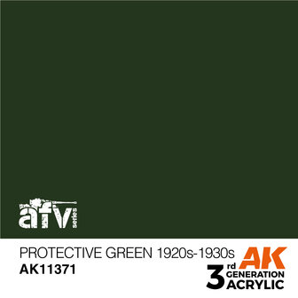 AK-11371 PROTECTIVE GREEN 1920S - 1930S 17 ML 