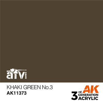 AK-11373 KHAKI GREEN NO.3 17 ML