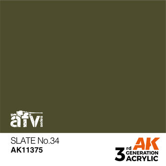 AK-11375 SLATE NO.34 17 ML