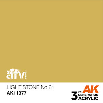 AK-11377 LIGHT STONE NO.61 17 ML