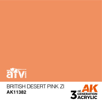 AK-11382 BRITISH DESERT PINK ZI 17 ML