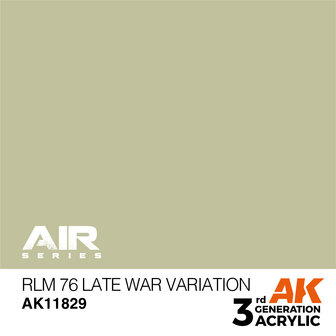 AK-11829 RLM LATE WAR VARIATION 17 ML