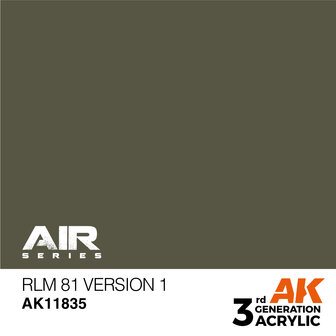 AK-11835 RLM 81 VERSION 1 17 ML