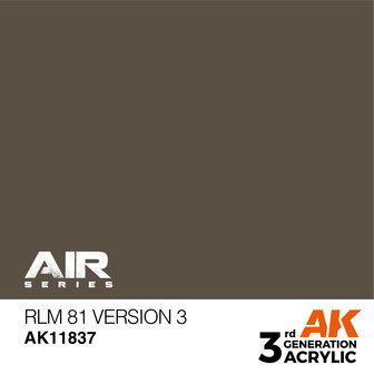 AK-11837 RLM 81 VERSION 3 17 ML