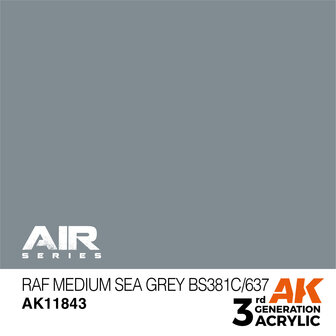 AK-11843 RAF MEDIUM SEA GREY 17 ML