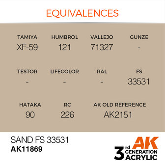 AK-11869 SAND FS 33531 17 ML