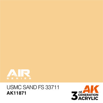 AK-11871 USMC SAND FS 33711 17 ML