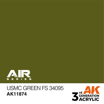 AK-11874 USMC GREEN FS 34095 17 ML