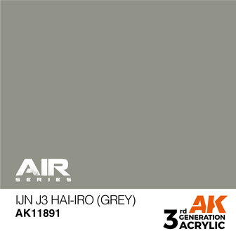 AK-11891 IJN J3 HAI-IRO (GREY) 17 ML