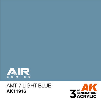 AK-11916 AMT-7 LIGHT BLUE 17 ML