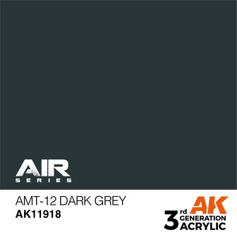 AK-11918 AMT-12 DARK GREY 17 ML