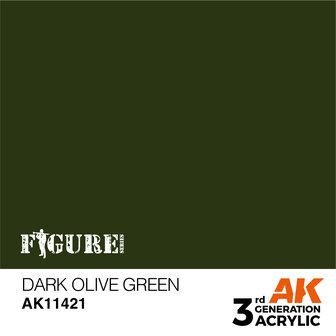 AK-11421 DARK OLIVE GREEN 17 ML