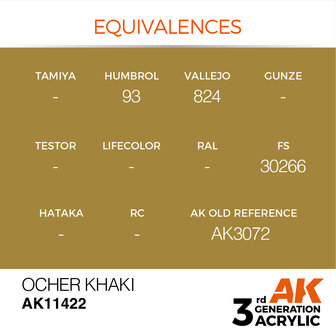 AK-11422 OCHER KHAKI 17 ML