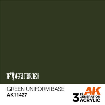 AK-11427 GREEN UNIFORM BASE 17 ML