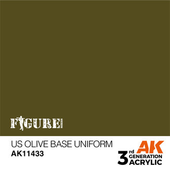 AK-11433 US OLIVE BASE UNIFORM 17 ML