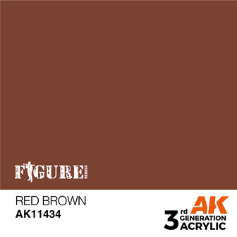 AK-11434 RED BROWN 17 ML