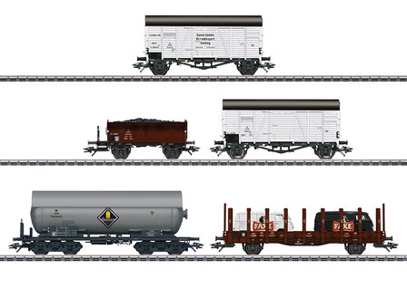 MARKLIN 48834 SET GOEDERENWAGONS DSB H0