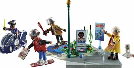 PLAYMOBIL 70634 BACK TO THE FUTURE DEEL II HOVERBOARD ACHTERVOLGING