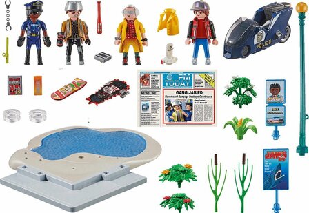 PLAYMOBIL 70634 BACK TO THE FUTURE DEEL II HOVERBOARD ACHTERVOLGING