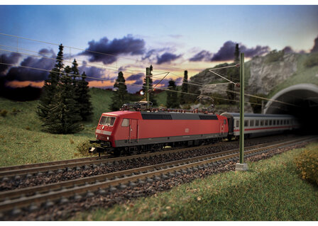 MINITRIX 11150 STARTSET &quot;INTERCITY&quot;MET BR 120 N 